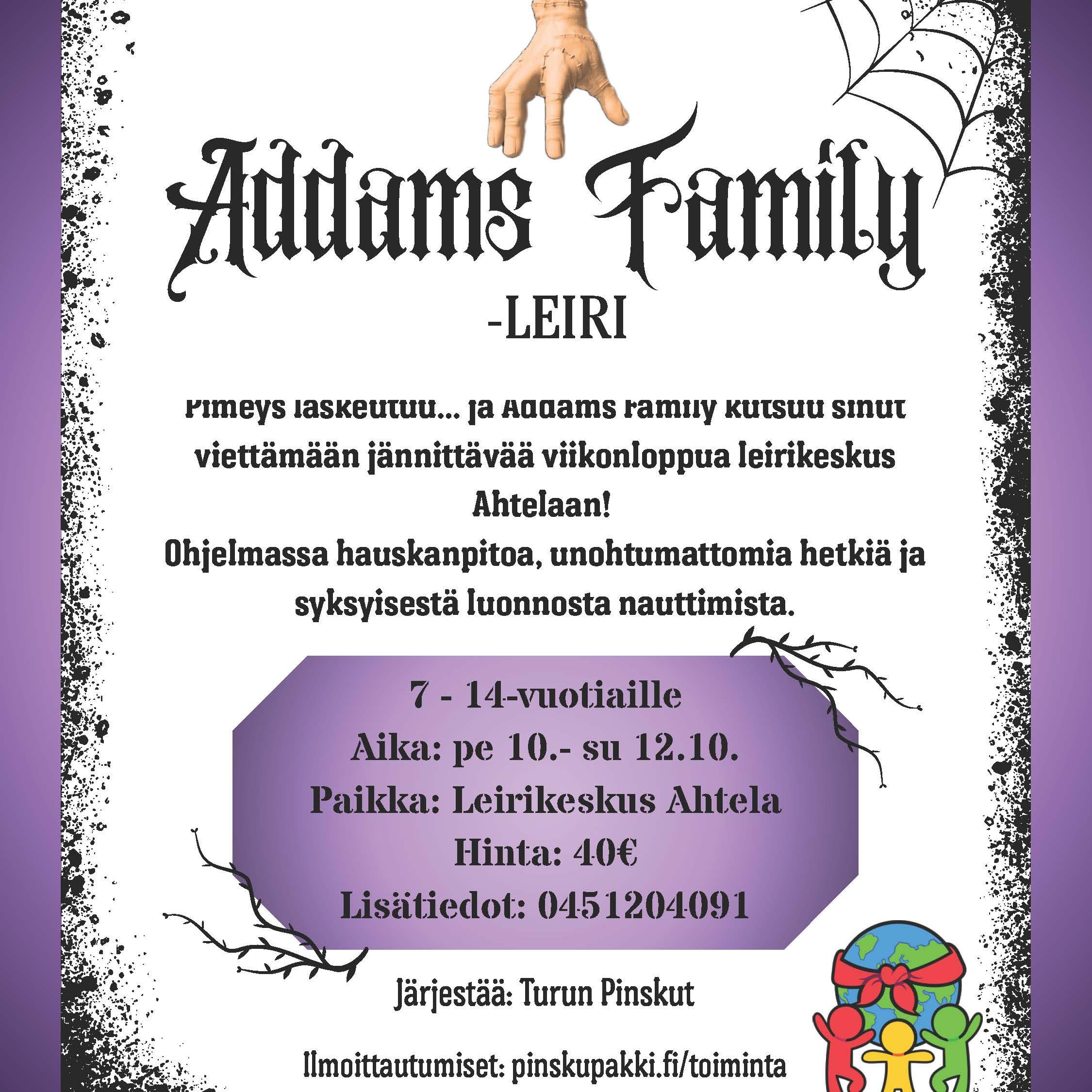 Addams famiy- leiri
