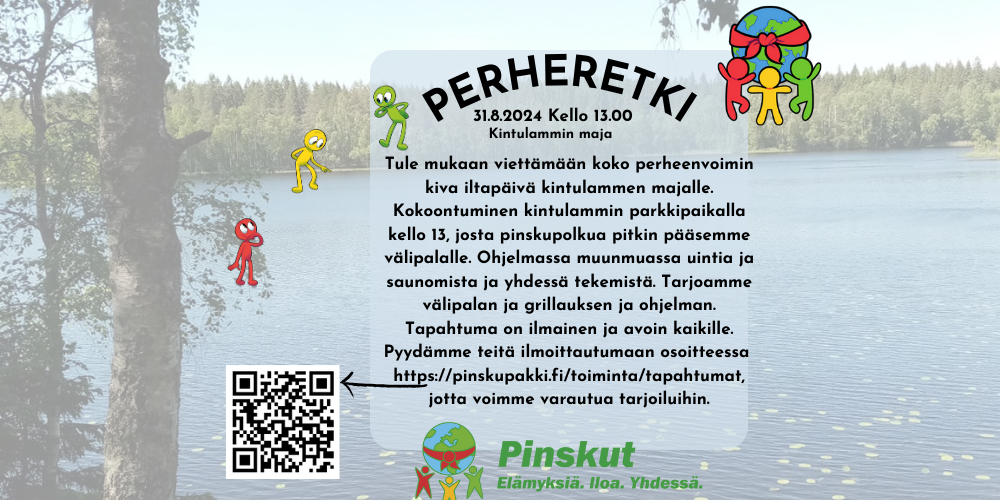 Perheretki Kintulammelle 31.8.2024. Tekstiä ja luontokuva