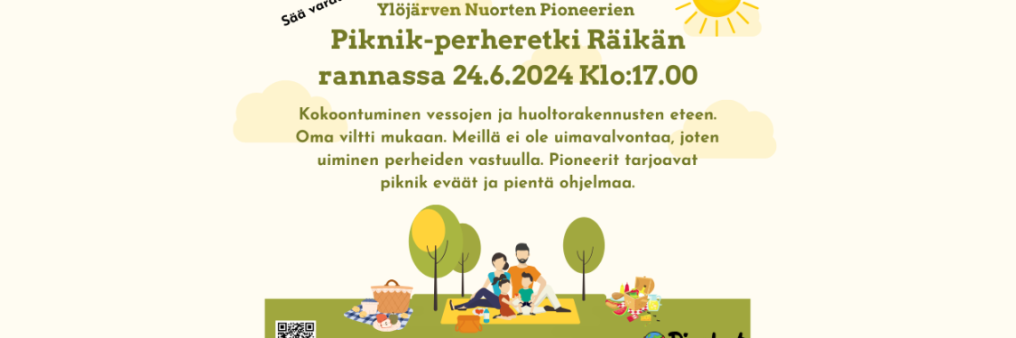 Ylöjärven Nuorten Pioneerien Piknik- perheretki 24.6. klo:17.00. Kuvia puista ja piknikistä